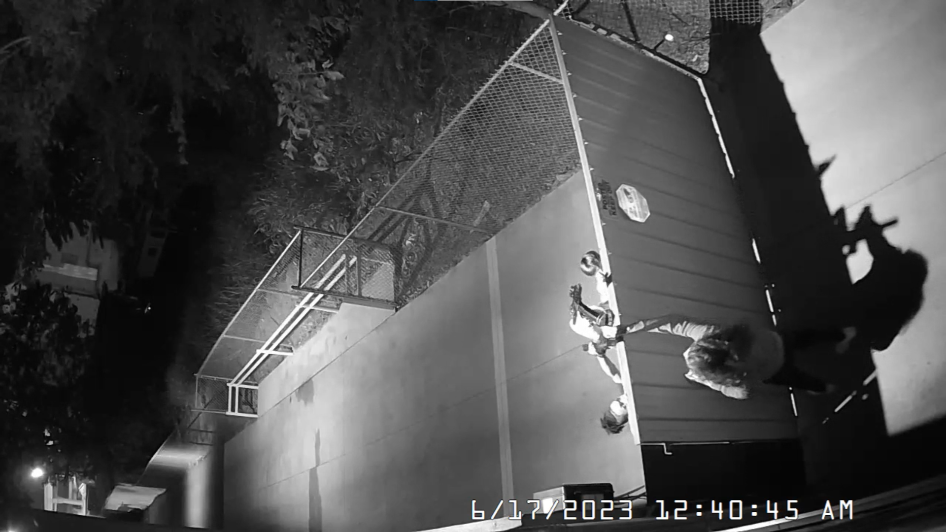 Surveillance video from Vendome